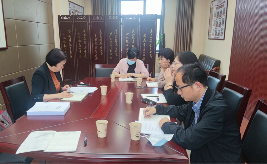 黄陂区工委召开政治交接主题教育工作会2_副本