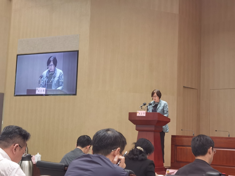 李运玲专职副主委在市政协反映社情民意信息工作座谈会上作交流发言1_副本