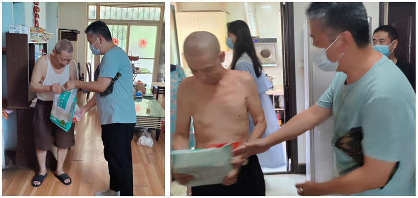 江岸区工委社区主任助理慰问拼图_副本