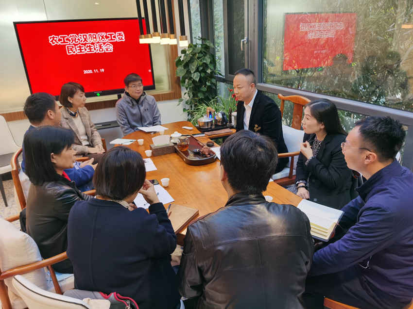 汉阳区工委民主生活会副本